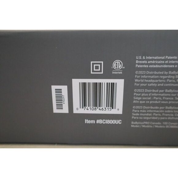 BaByliss PRO Studio Design Series Black The Sensor Hair Dryer 1875W - Picture 5 of 6